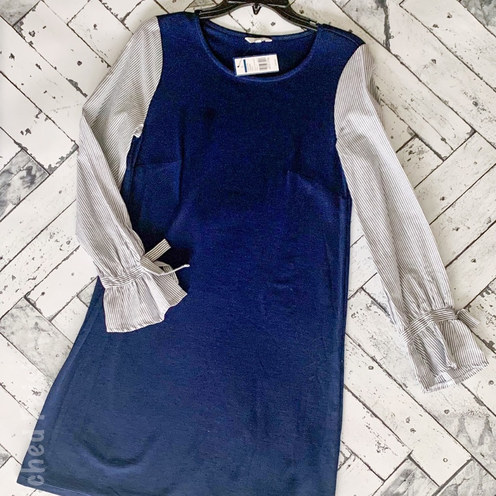Crown & Ivy Jumper style Navy dress